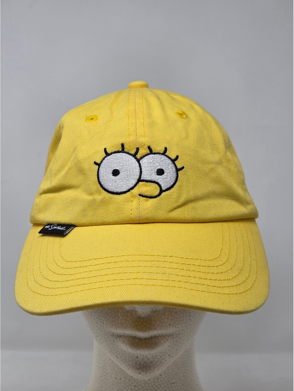 Herschel Yellow Baseball Cap Hat The Simpsons Lisa Strapback